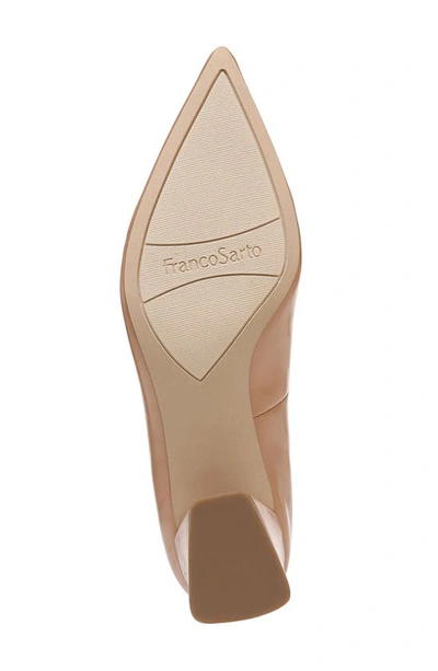 Shop Franco Sarto Racer Pointed Toe Pump In Toffee