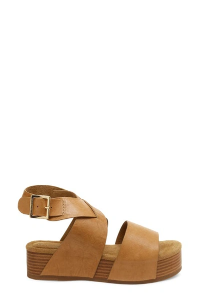 Shop Kelsi Dagger Brooklyn Dunes Platform Sandal In Tan