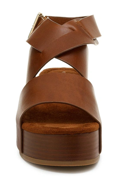 Shop Kelsi Dagger Brooklyn Dunes Platform Sandal In Peanut