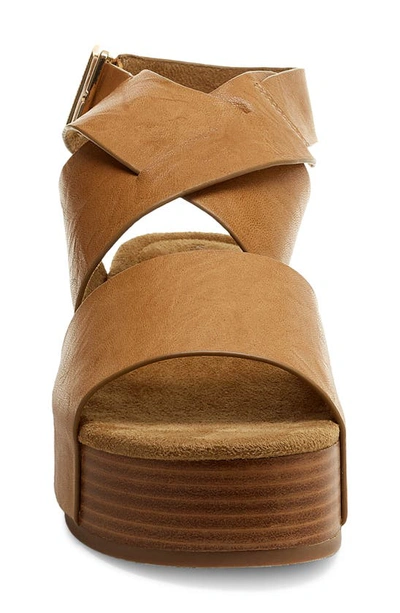 Kelsi Dagger Brooklyn Dunes Platform Sandal In Tan