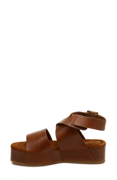 Shop Kelsi Dagger Brooklyn Dunes Platform Sandal In Peanut