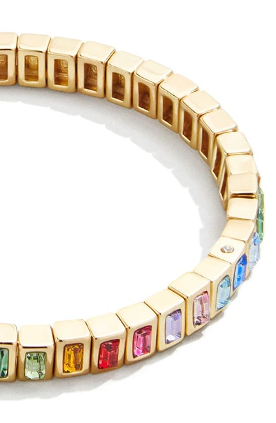Shop Baublebar Paige Bracelet In Gold Multi