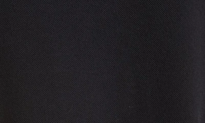 Shop Saint Laurent Cotton Blend Piqué Sleeveless Polo Shirt In Noir/ Naturel