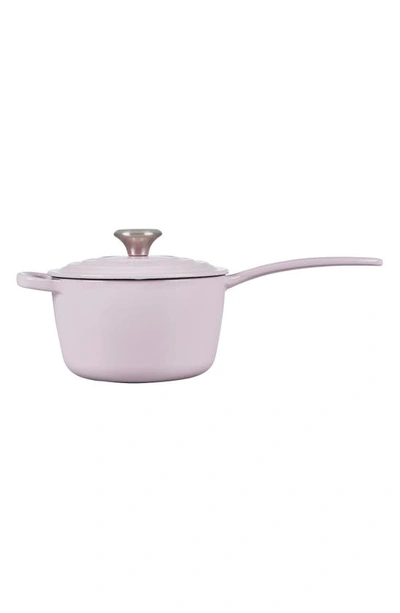 Shop Le Creuset Signature 2.25-quart Enameled Cast Iron Saucepan In Shallot