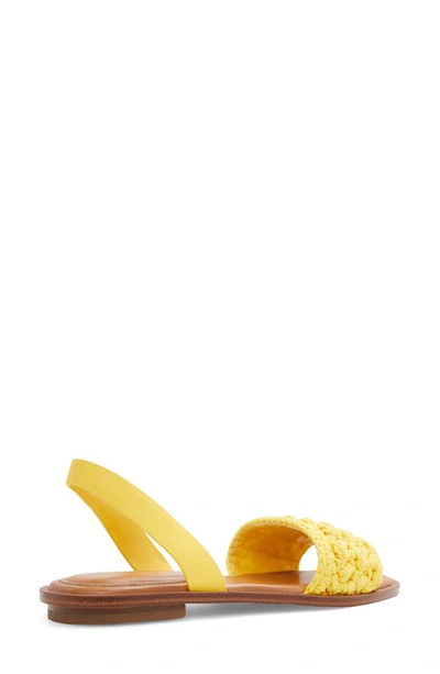 Shop Aldo Solena Slingback Sandal In Yellow