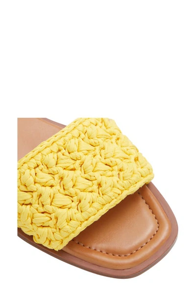 Shop Aldo Solena Slingback Sandal In Yellow