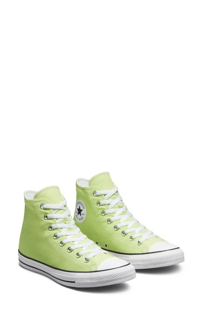 Shop Converse Gender Inclusive Chuck Taylor® All Star® High Top Sneaker In Sour Lemon/ White/ Black
