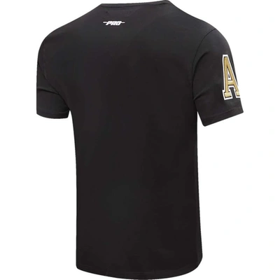Shop Pro Standard Black Army Black Knights Classic T-shirt