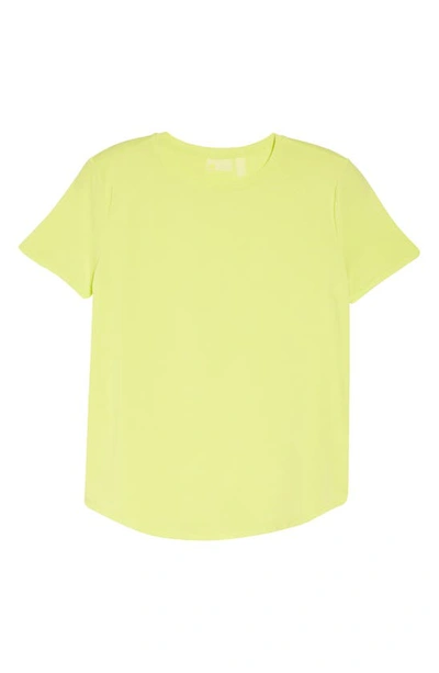 Shop Zella Energy Performance T-shirt In Green Blaze