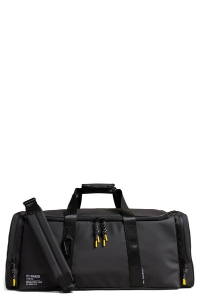 Shop Ted Baker Hyke Duffle Bag In Black