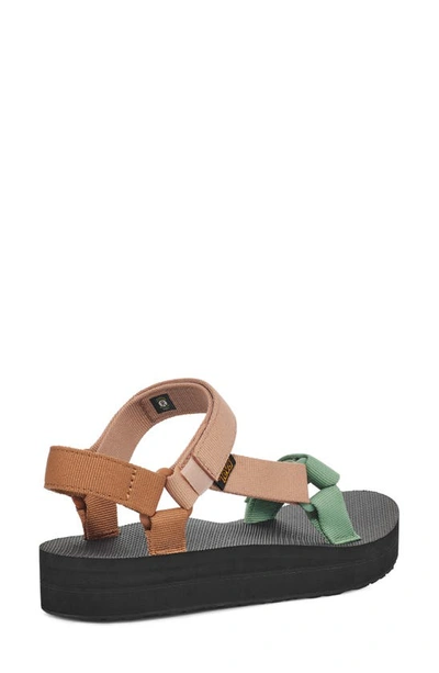 Shop Teva Midform Universal Sandal In Clay Multi