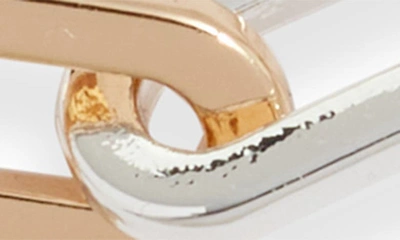 Jenny Bird Andi Paper Clip Chain Bracelet In Two Tone