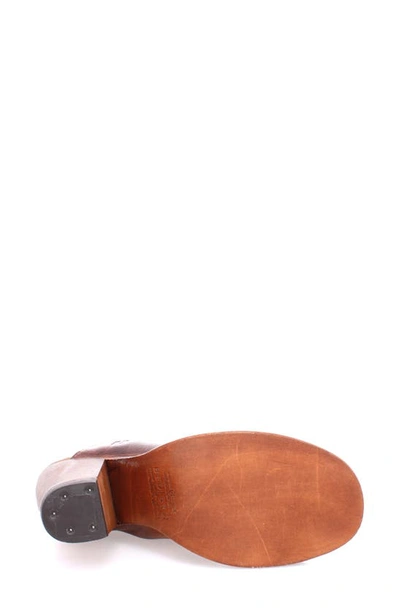 Bed Stu Clavel Peep Toe Mule In Cafe Latte Td