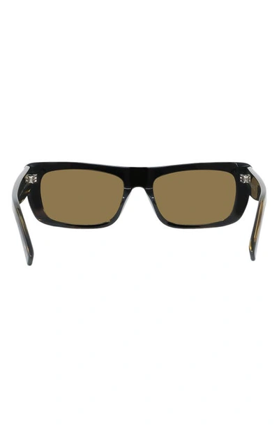 Shop Givenchy Gv Day 57mm Cat Eye Sunglasses In Havana/ Other / Roviex