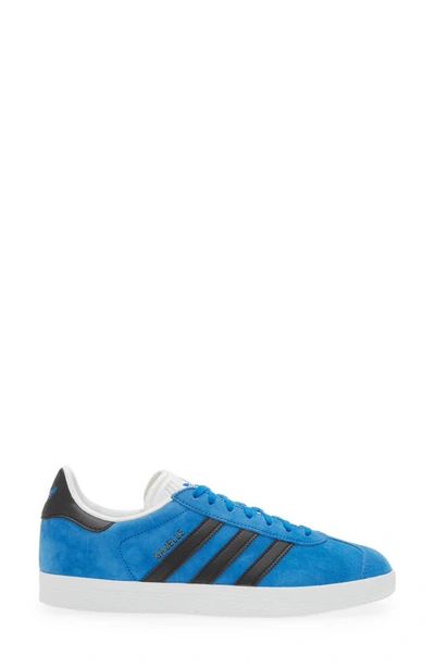 Shop Adidas Originals Gazelle Sneaker In Blue/ Black/ White