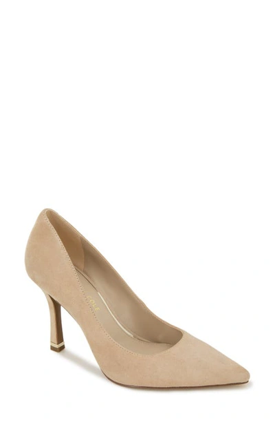 Shop Kenneth Cole Romi Pointed Toe Pump In Stone