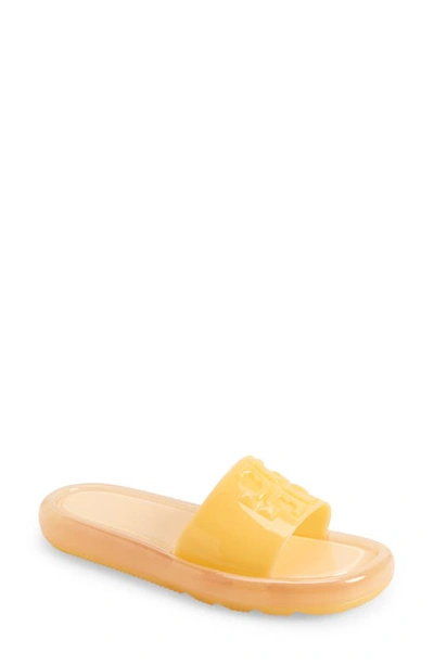 Shop Tory Burch Bubble Jelly Slide Sandal In Peach Puff