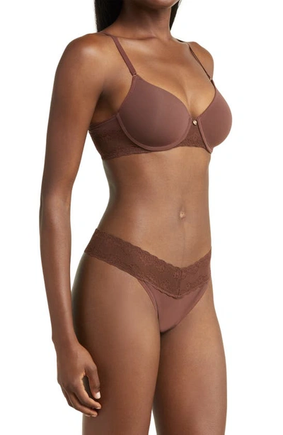 Shop Natori Bliss Perfection Thong In Java