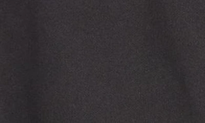 Berle Microfiber Flat Front Shorts In Black