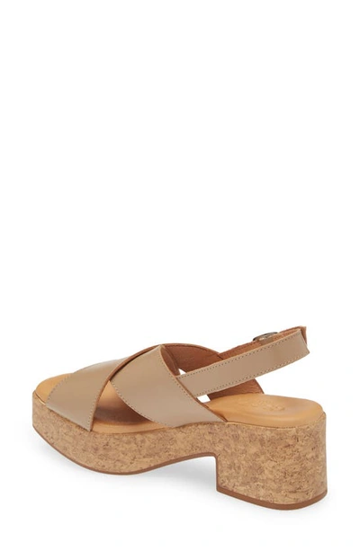 Shop Cordani Malin Platform Sandal In Lino Leather