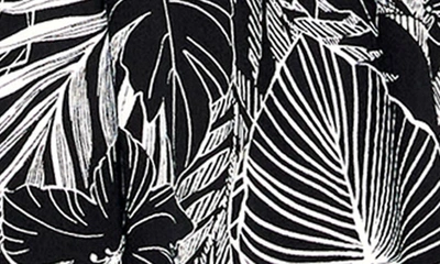 Shop City Chic Tamazin Palm Print Midi Dress In Moonlit Palm