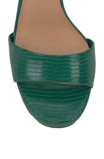 Shop Vince Camuto Pendry Ankle Strap Platform Sandal In Malachite Gylzem