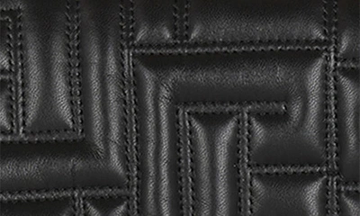Balmain Small 1945 Soft Monogram Quilted Lambskin Crossbody Bag In 0pa Black