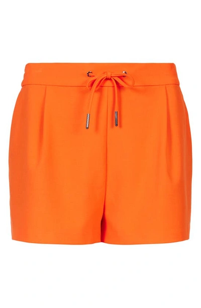 Shop Allsaints Aleida Drawstring Shorts In Vivid Orange