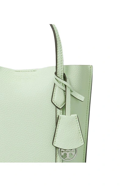 Shop Tory Burch Perry Mini N/s Crossbody Tote In Meadow Mist