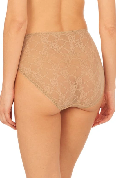 Natori Bliss Allure Lace French Cut Panties In Cafe