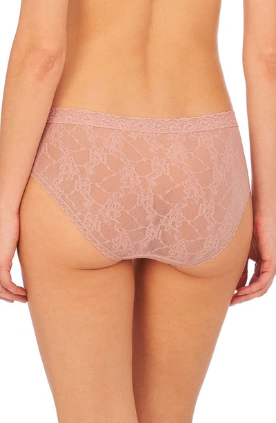 Natori Bliss Allure Lace Girl Briefs In Rose Beige