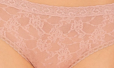 Natori Bliss Allure Lace Girl Briefs In Rose Beige