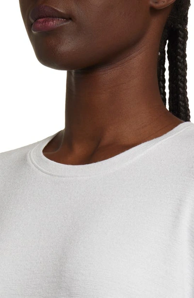 Rag & Bone The Knit Long Sleeve T-shirt In White