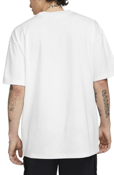 Shop Nike Acg Oversize Graphic Tee In Summit White