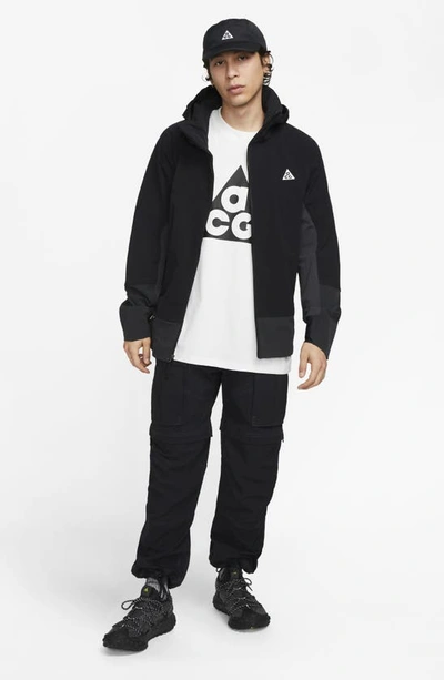Shop Nike Acg Oversize Graphic Tee In Summit White