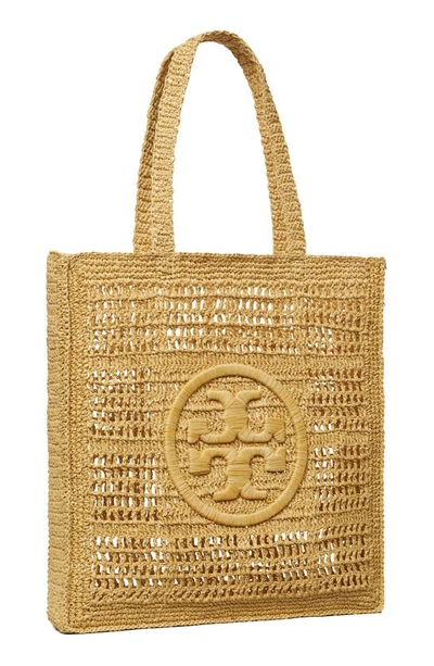 Tory Burch Natural & Poppy Red Raffia Small Slouchy Tote, Best Price and  Reviews