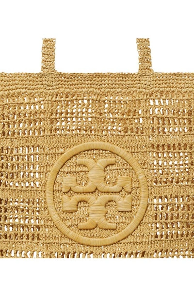 Shop Tory Burch Ella Hand-crocheted Tote In Natural