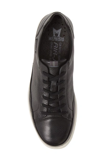 Shop Mephisto Thomas Sneaker In Blk Ore 13