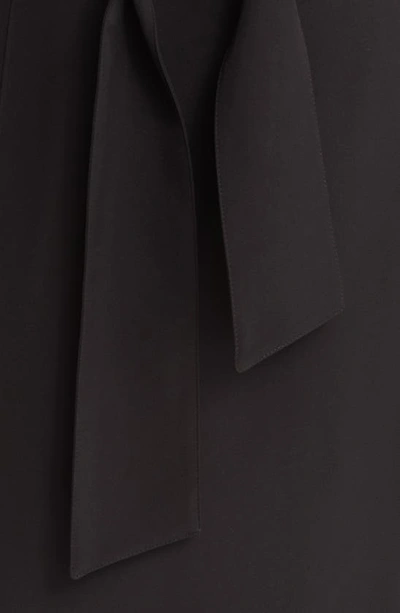 Shop Black Halo Danica Belted Sheath Dress In Black
