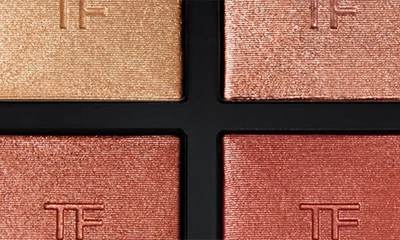 Shop Tom Ford Eye Color Quad Eyeshadow Palette In Golden Hour