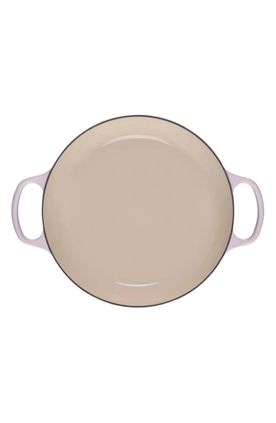 Le Creuset Signature 5 Quart Enameled Cast Iron Braiser In Shallot