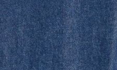 Berle Pleated Self Sizer Waist Flat Front Denim Trousers In Navy
