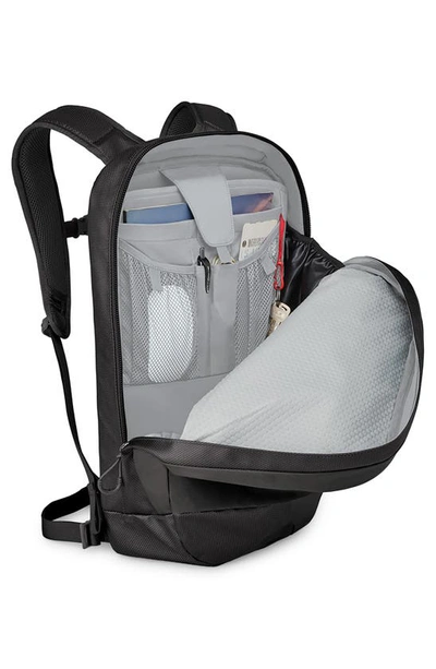 Shop Osprey Transporter® Panel Loader Backpack In Black
