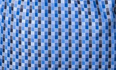 Maceoo Einstein Burn Blue Button-up Shirt In Blue