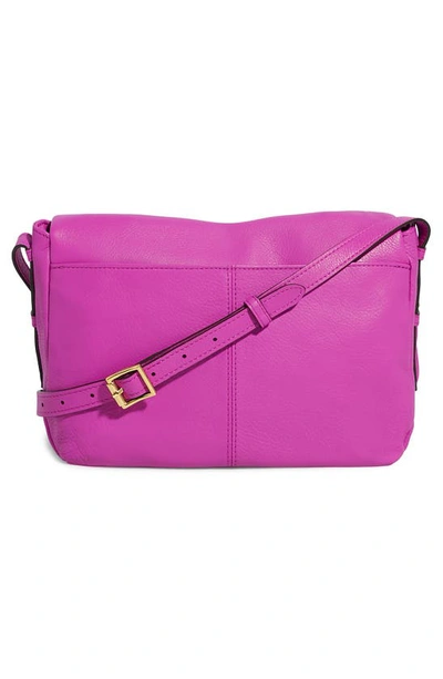 Shop Aimee Kestenberg Bali Leather Crossbody Bag In Fuchsia