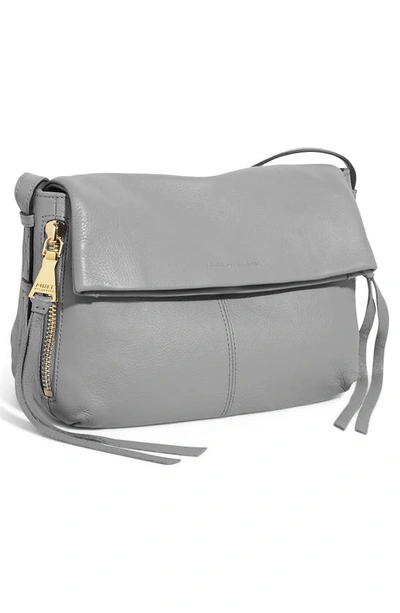 Shop Aimee Kestenberg Bali Leather Crossbody Bag In Cool Grey