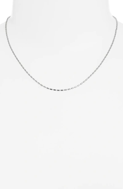 Shop Jenny Bird Milly Chain Necklace In Silver
