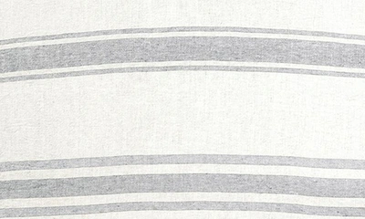 Pom Pom At Home Jackson Striped Euro Sham In Cream/grey