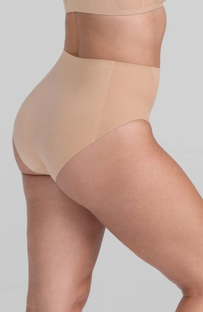 Shop Honeylove Crossover Briefs In Sand