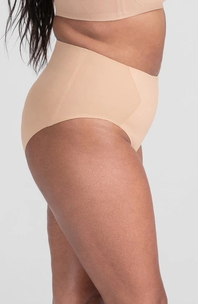 Shop Honeylove Crossover Briefs In Sand